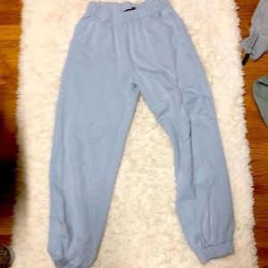 Adorable Brandy Melville light blue sweats
